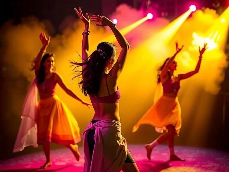 Dance Mania Bollywood - Holi Celebration Dance Mania Bollywood Holi event with colorful dance effects